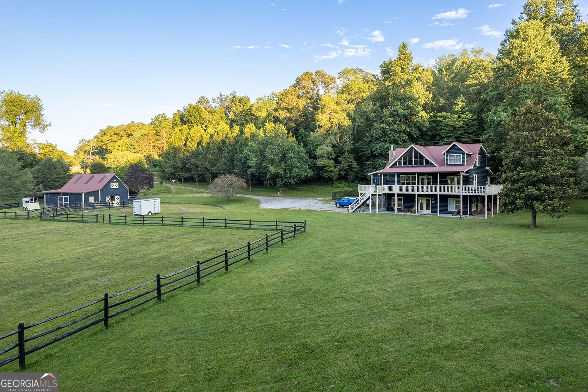3 bedroom, 3.5 bathroom, 3,120 sq ft cabin,single family residence for sale at 328 Black Ankle Creek Road, Cherry Log, GA 30522 — photo 6