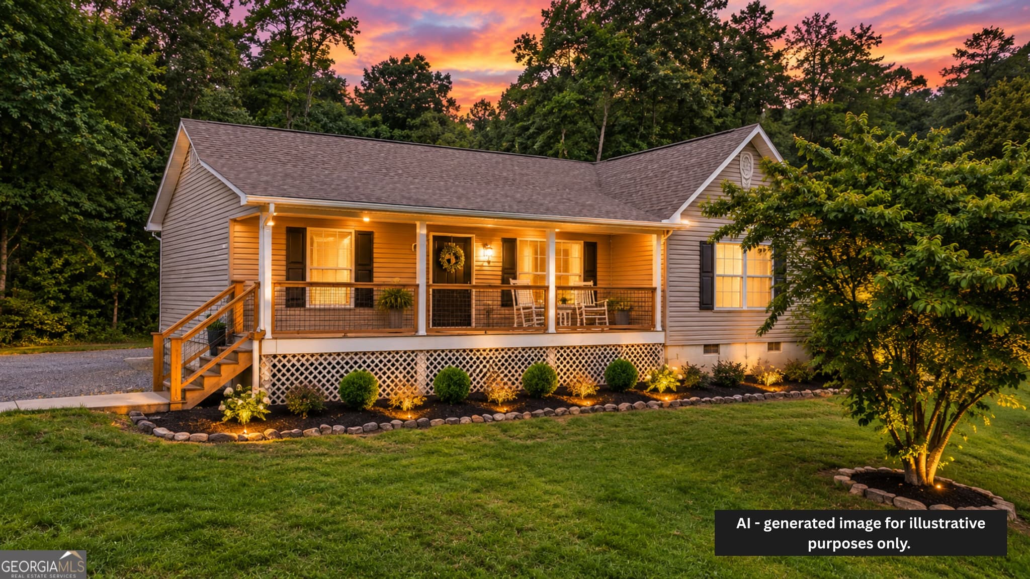 3 bedroom, 2 bathroom, 1,120 sq ft single family residence for sale at 39 E Point Drive, Dahlonega, GA 30533 — photo 2