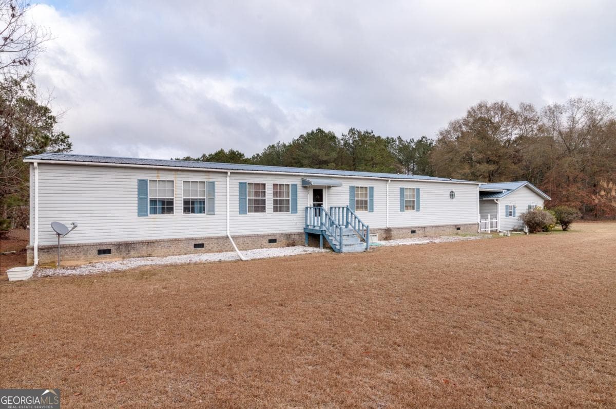 4 bedroom, 2 bathroom, 2,880 sq ft manufactured home,single family residence sold at 1357 Honey Road, Sylvania, GA 30467