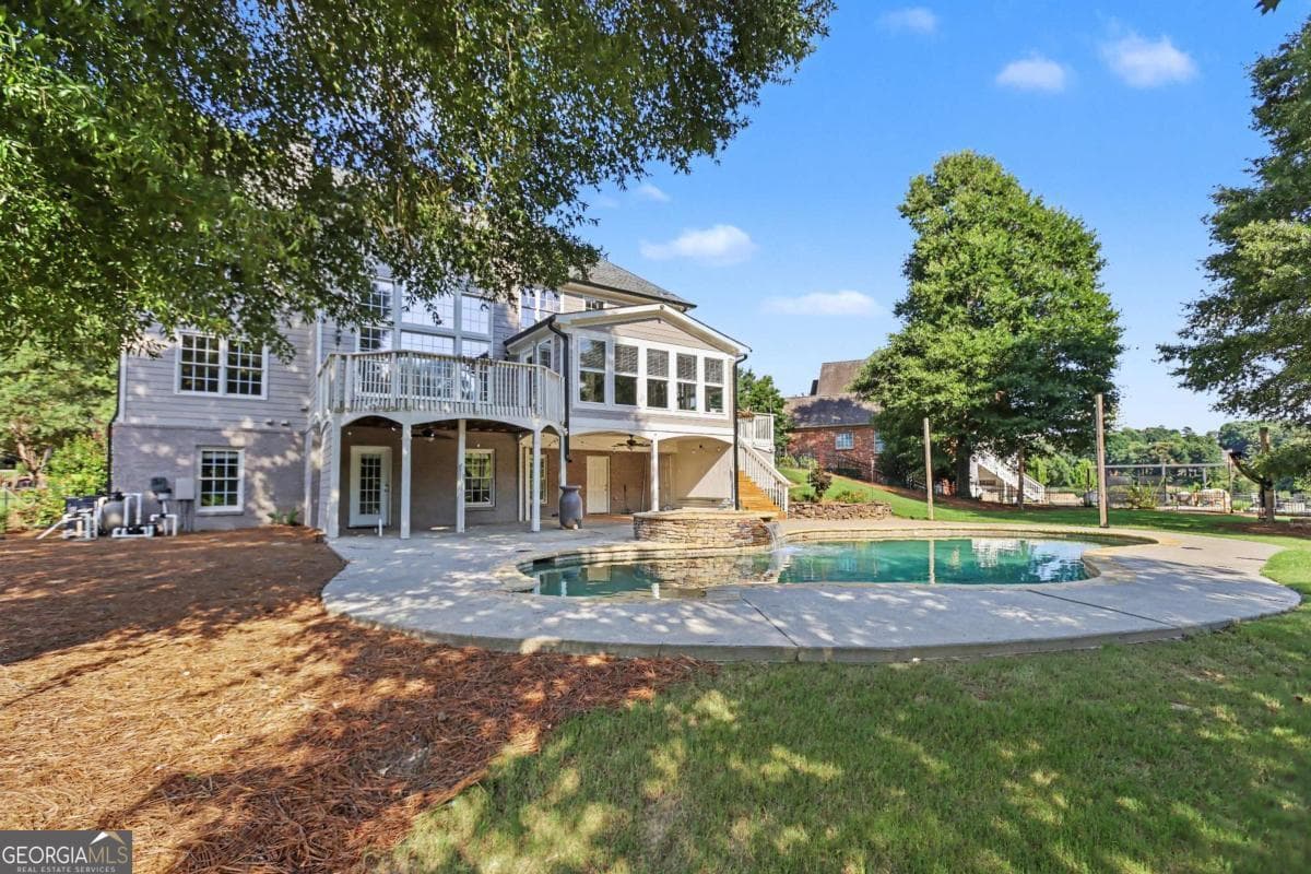 5 bedroom, 5 bathroom, 6,367 sq ft single family residence for sale at 1738 Mulberry Lake Drive, Dacula, GA 30019 — photo 1 of 73