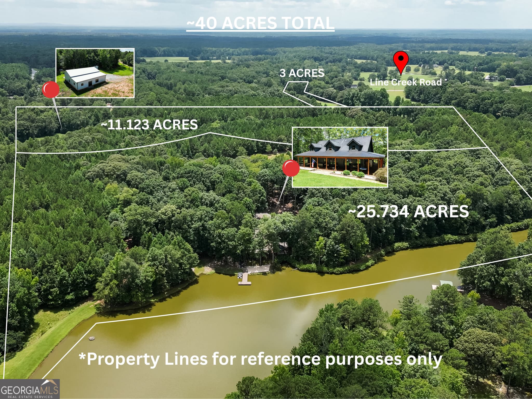 4 bedroom, 3 bathroom, 3,956 sq ft single family residence for sale at 710 Line Creek Road, Senoia, GA 30276 — photo 3