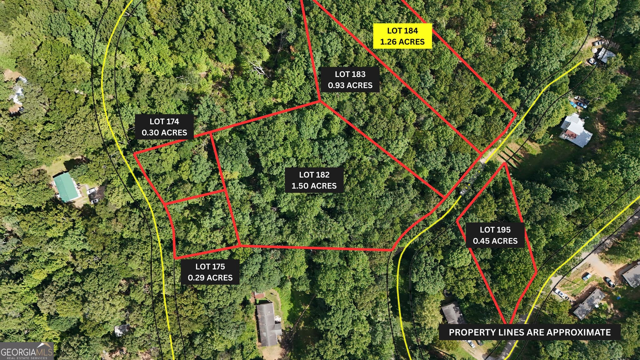 residential lot for sale at LOT 184 Hillside Drive, Clarkesville, GA 30523 — photo 1 of 4