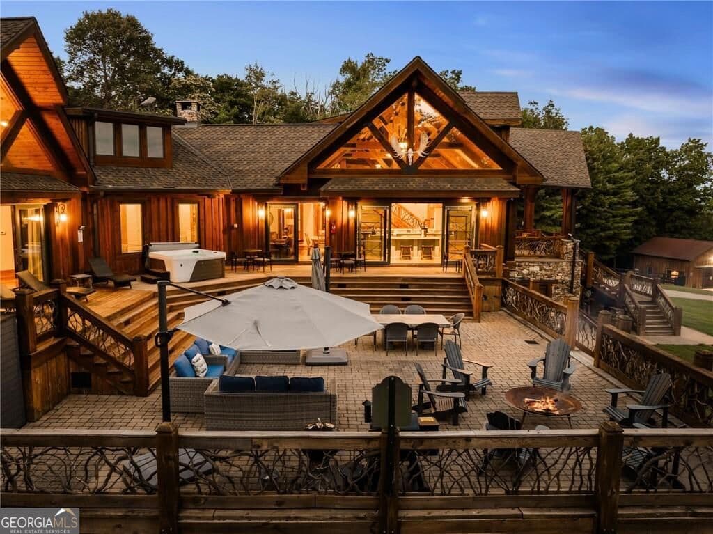15 bedroom, 14 bathroom cabin,single family residence for sale at 3049 Tray Mountain Road, Sautee Nacoochee, GA 30157 — photo 6