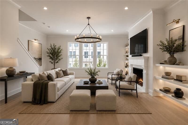 3 bedroom, 4 bathroom townhouse for sale at 635 Mayfair Court, Alpharetta, GA 30009 — photo 5