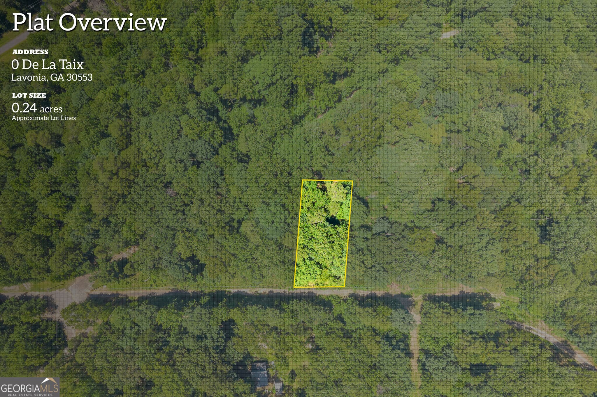 residential lot for sale at 0 De La Taix Drive, Lavonia, GA 30553 — photo 1 of 17