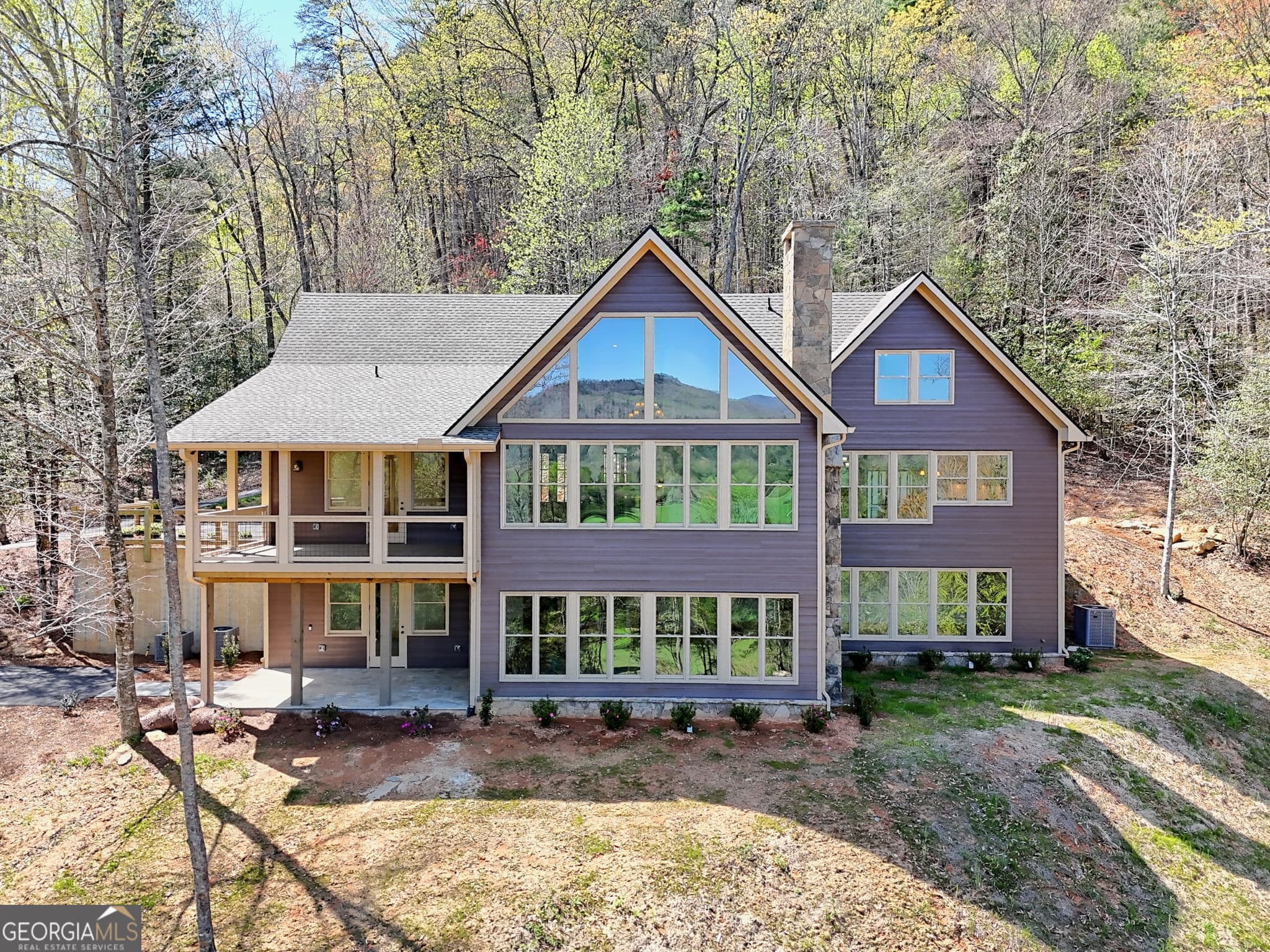 5 bedroom, 7 bathroom, 4,580 sq ft single family residence sold at 22 Valley View Lane, Rabun Gap, GA 30568