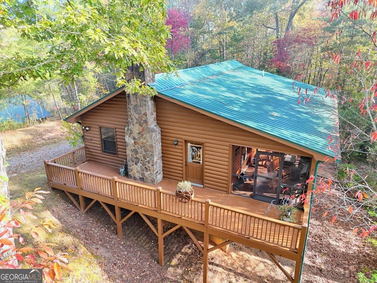 2 bedroom, 2 bathroom cabin,single family residence sold at 190 Train Tracks Trail, Murphy, NC 28906