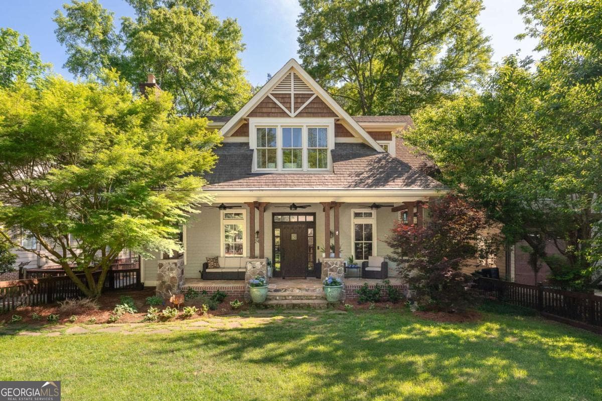 4 bedroom, 4.5 bathroom, 2,940 sq ft single family residence sold at 245 Forkner Drive, Decatur, GA 30030