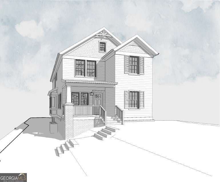 4 bedroom, 4 bathroom, 1,246 sq ft single family residence for sale at 3360 College Street, College Park, GA 30337