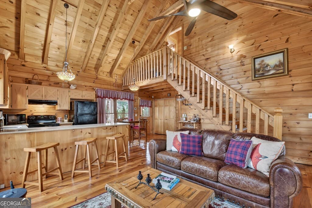 3 bedroom, 2 bathroom, 1,156 sq ft cabin,single family residence for sale at 4081 Whitepath Road, Ellijay, GA 30540 — photo 4