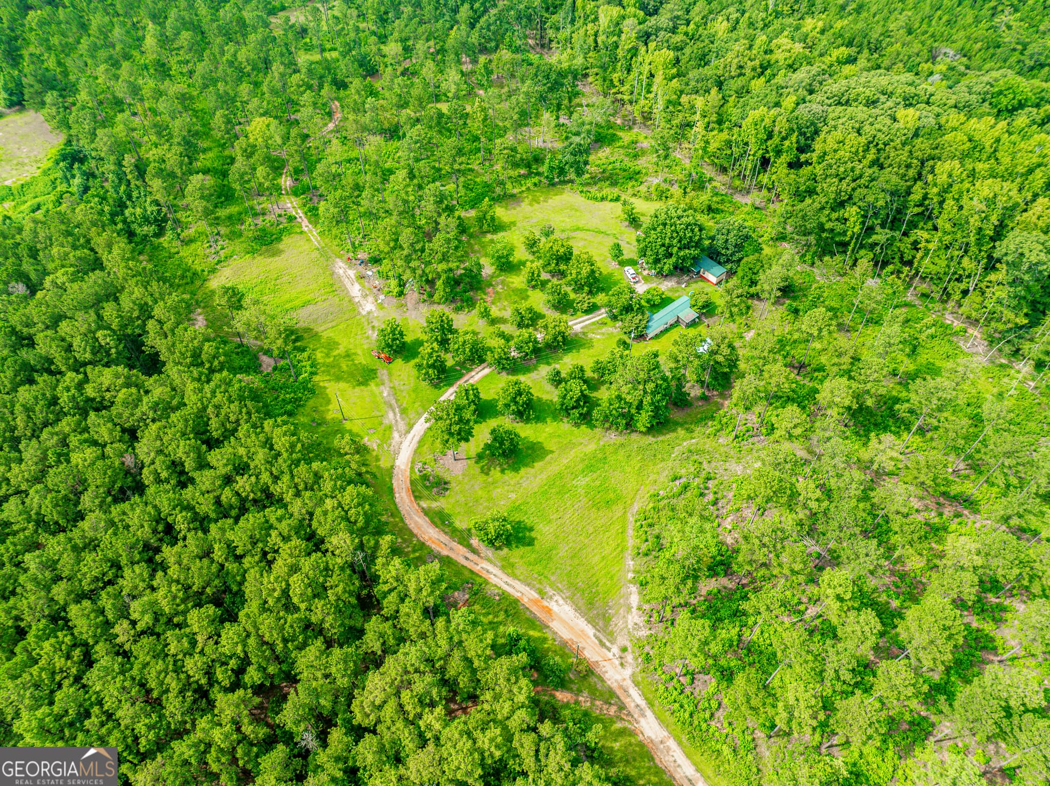 residential lot for sale at 1052 Fortville Milledgeville Road, Haddock, GA 31033 — photo 2
