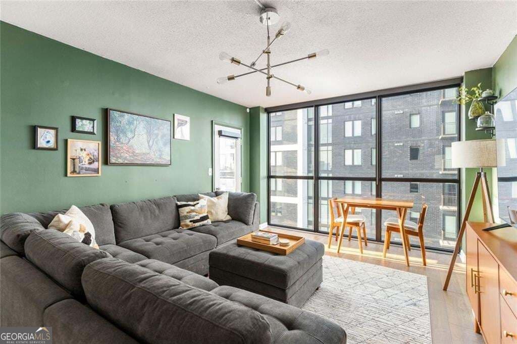 1 bedroom, 1 bathroom, 772 sq ft condominium for sale at 1280 W Peachtree Street 2803, Atlanta, GA 30309 — photo 1 of 36