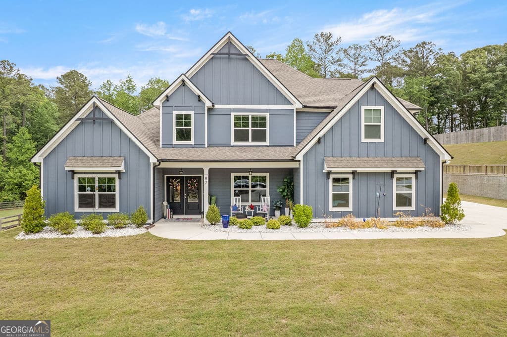 4 bedroom, 3.5 bathroom, 3,702 sq ft single family residence for sale at 97 Wimberly Estates Drive, Newnan, GA 30263 — photo 1 of 45