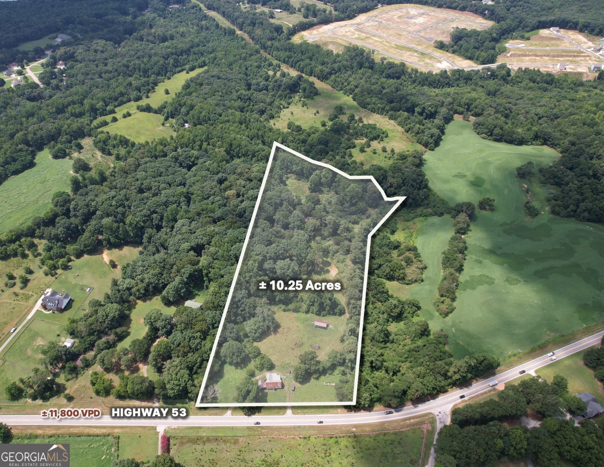 unimproved land for sale at 7595 Highway 53, Braselton, GA 30517 — photo 2