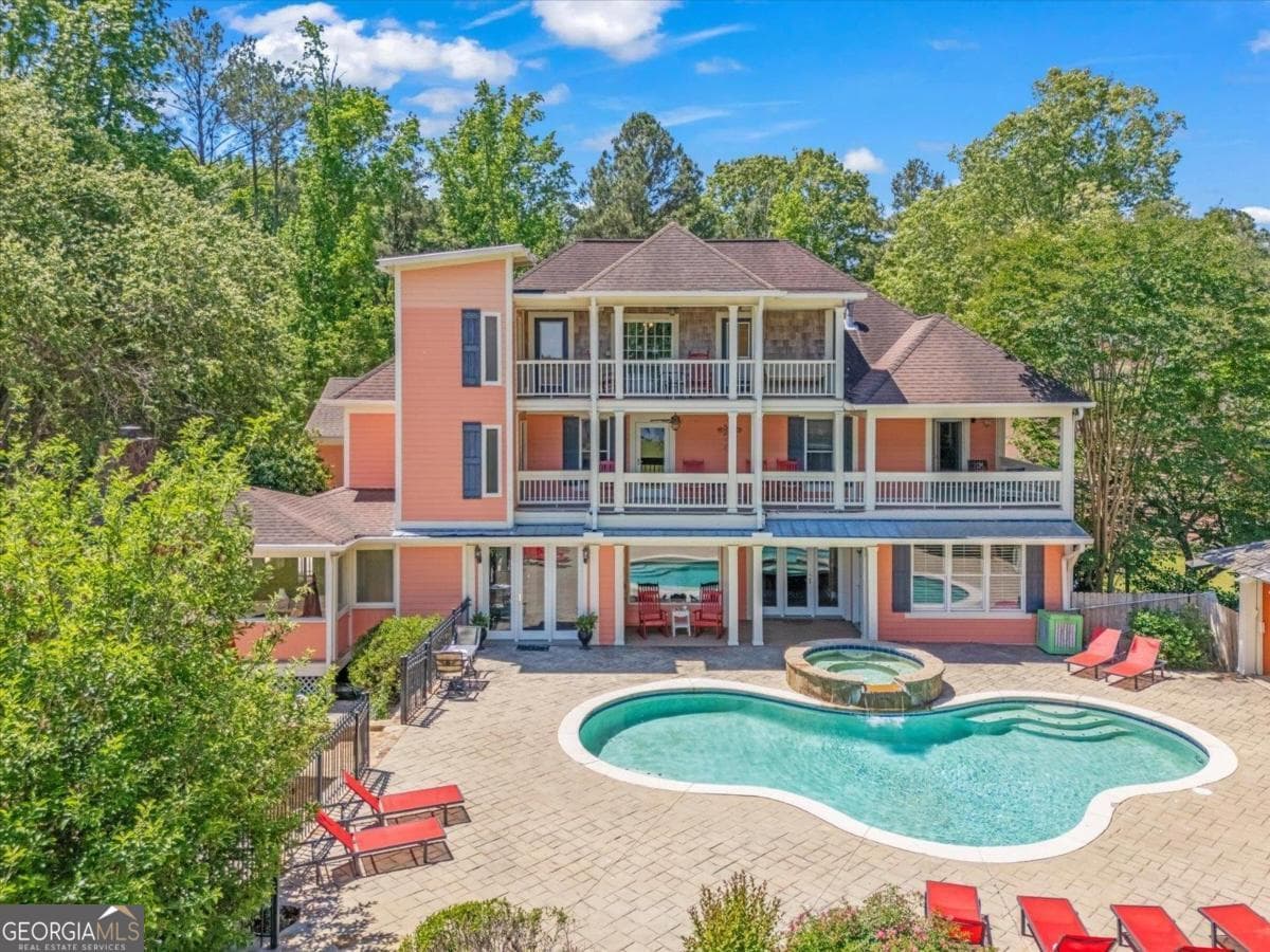 10 bedroom, 11 bathroom, 8,086 sq ft single family residence for sale at 1741 Indian Woods Drive, Greensboro, GA 30642 — photo 4