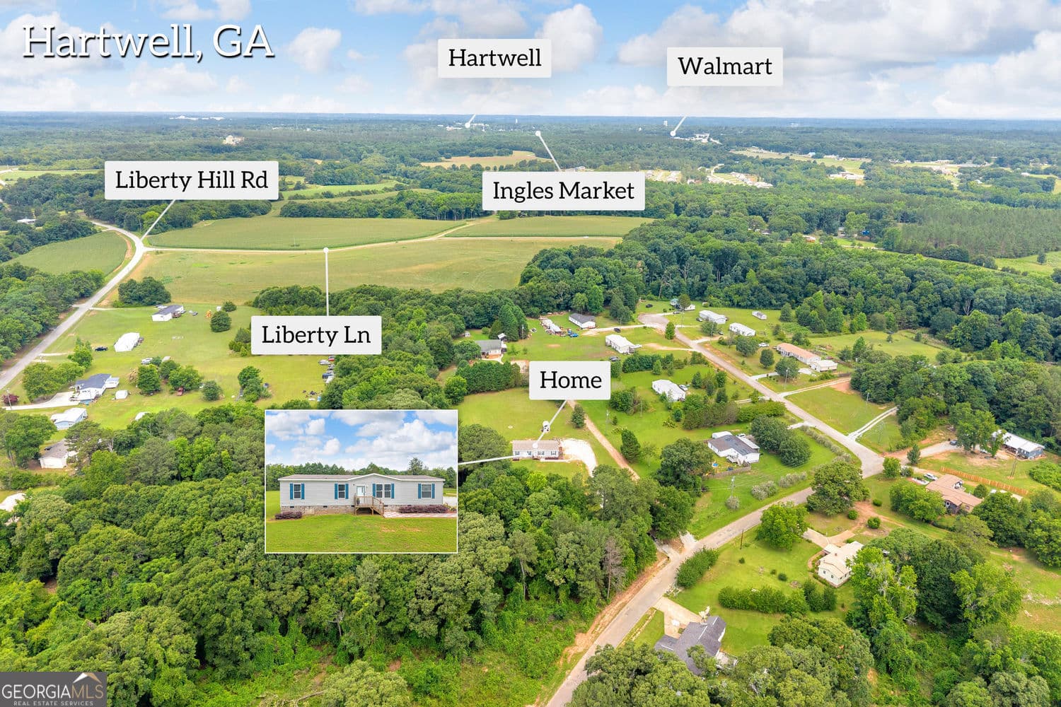4 bedroom, 2 bathroom, 1,568 sq ft manufactured home,single family residence for sale at 127 Georgia Drive, Hartwell, GA 30643 — photo 3