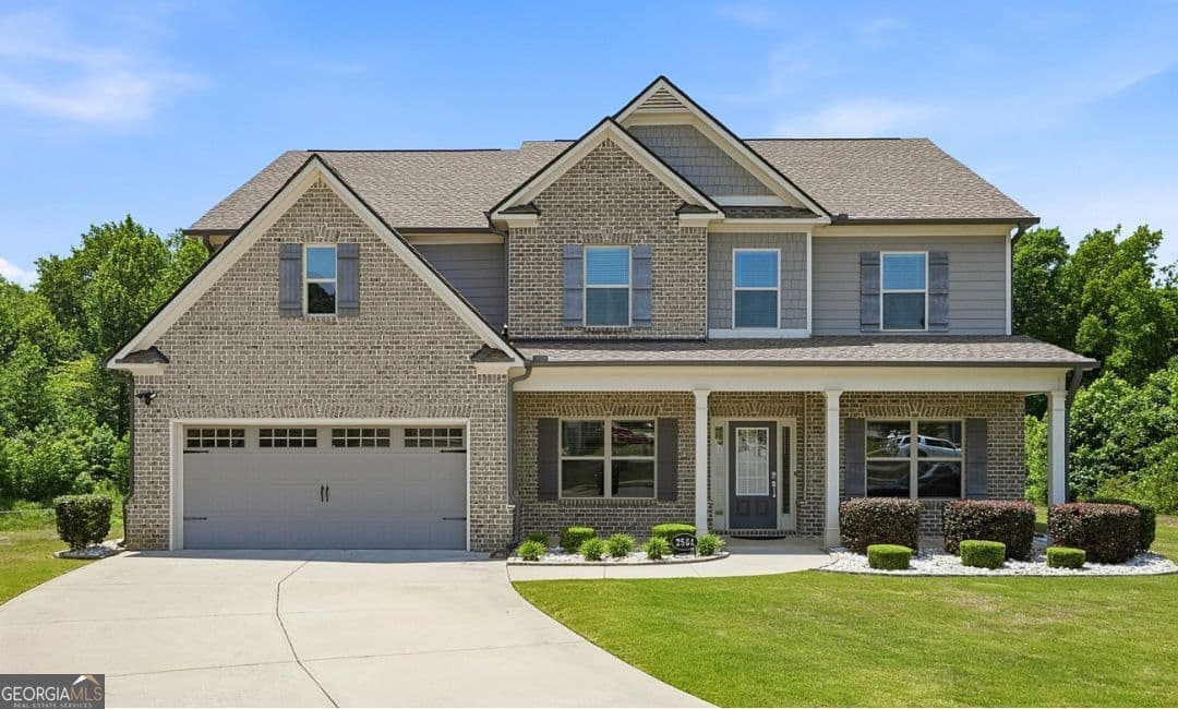 5 bedroom, 4 bathroom, 3,552 sq ft single family residence sold at 2564 Tomoka Drive, Bethlehem, GA 30620