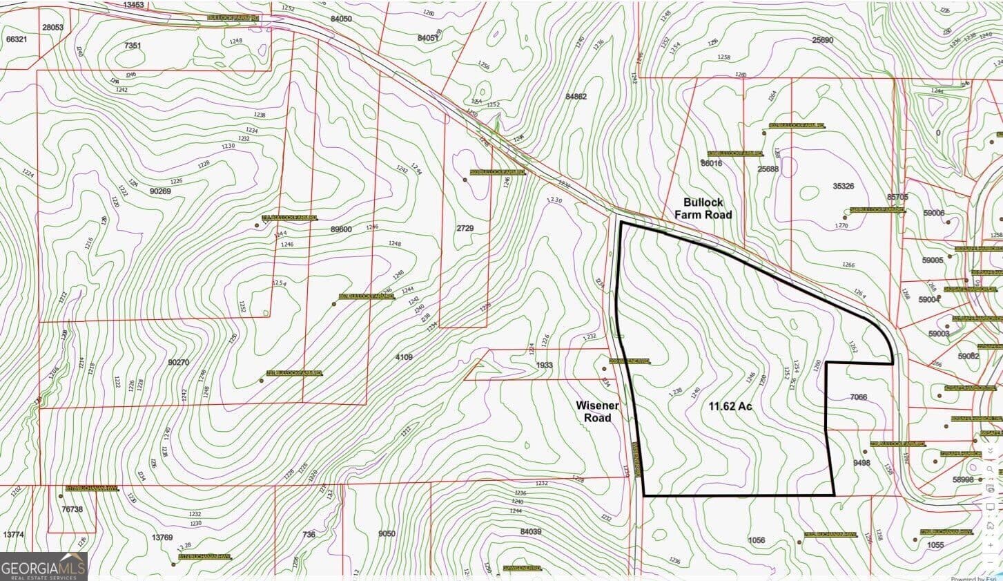 unimproved land for sale at 003 Bullock Farm Road, Dallas, GA 30157 — photo 2