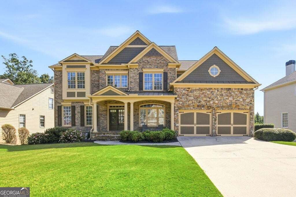6 bedroom, 5 bathroom, 5,537 sq ft single family residence for sale at 2671 Lakefield Pass, Marietta, GA 30064 — photo 1 of 41