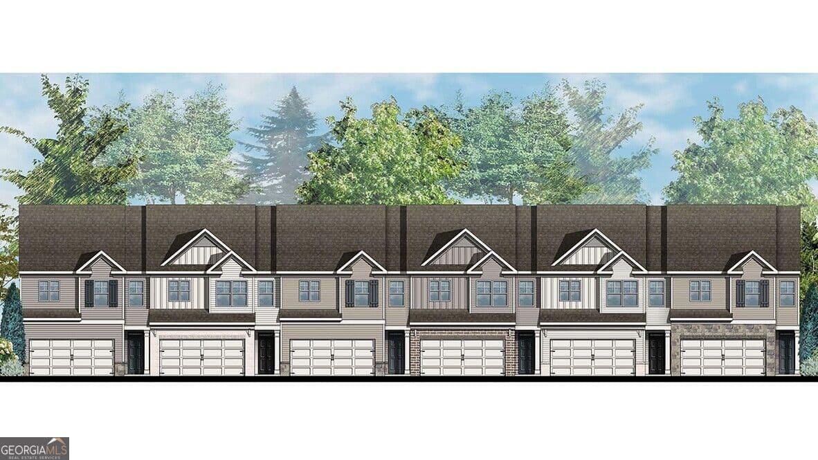 3 bedroom, 2.5 bathroom, 1,877 sq ft townhouse for sale at 6521 Parsons Street, Flowery Branch, GA 30542