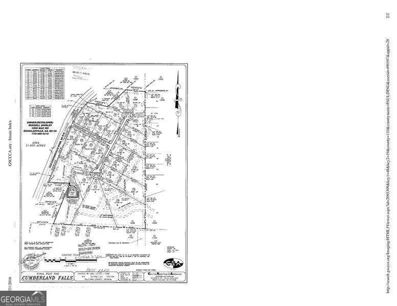 residential lot for sale at 50 Cumberland Creek Court, Dallas, GA 30132 — photo 2