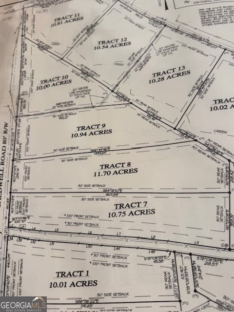 residential lot for sale at LOT 8 Caldwell, Zebulon, GA 30295 — photo 2
