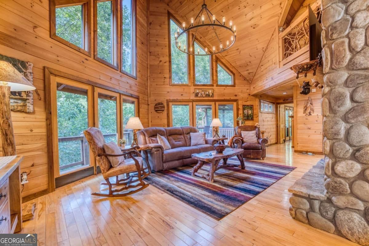 3 bedroom, 3.5 bathroom, 3,313 sq ft cabin,single family residence for sale at 710 Ensley Road, Epworth, GA 30541 — photo 9