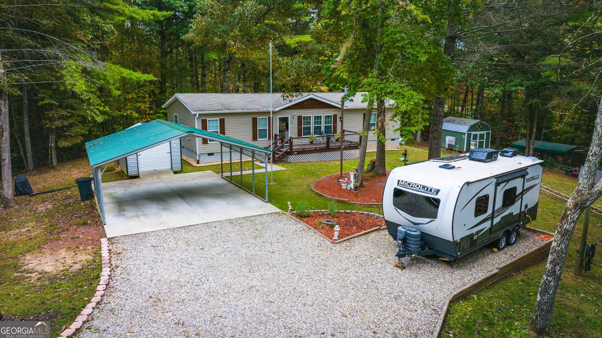 1 bedroom, 2 bathroom, 1,555 sq ft manufactured home,single family residence for sale at 280 Old Beech Road, Blairsville, GA 30512
