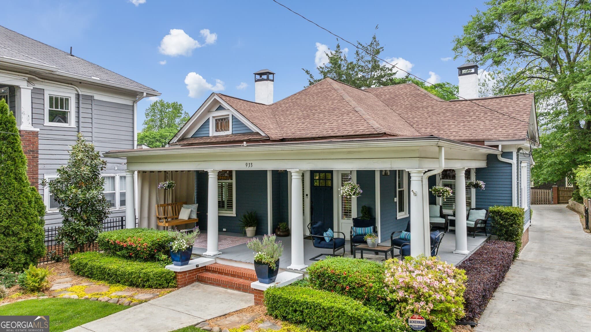 3 bedroom, 3 bathroom, 2,550 sq ft single family residence sold at 933 N Highland Avenue, Atlanta, GA 30306