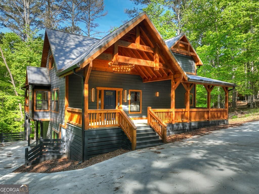 4 bedroom, 3.5 bathroom, 2,831 sq ft cabin,single family residence for sale at 40 Cadet Court, Ellijay, GA 30540