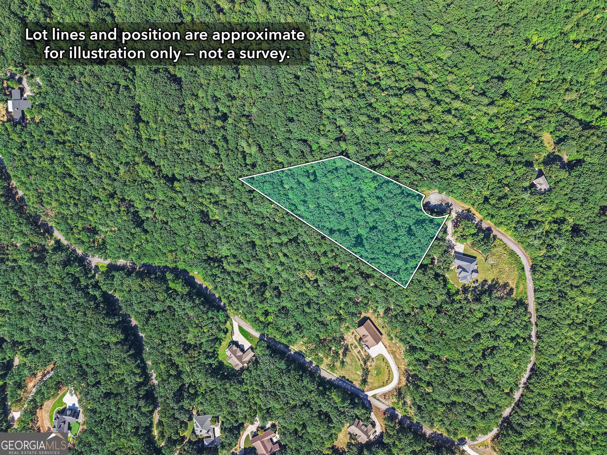 residential lot for sale at LOT 58 Mountain Sweet Drive, Clarkesville, GA 30523 — photo 2