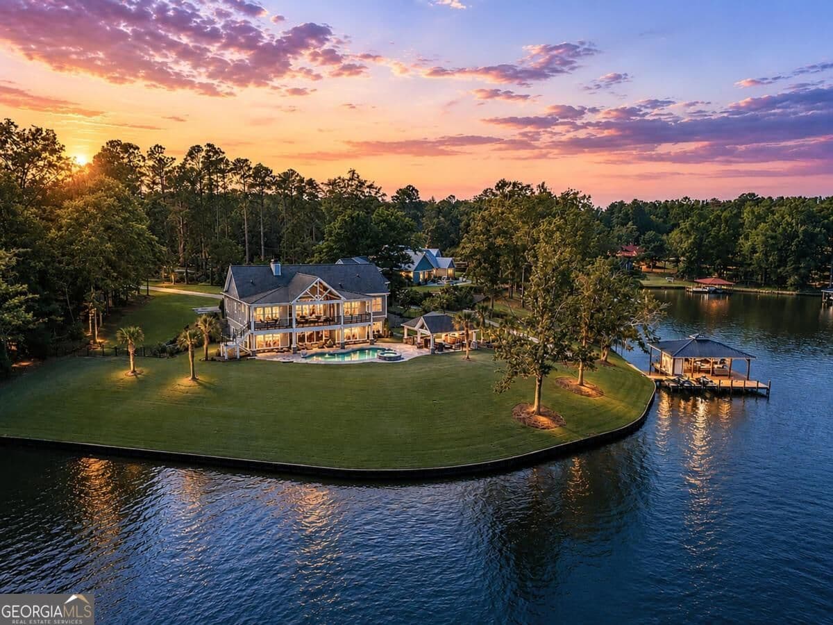 5 bedroom, 5.5 bathroom, 4,723 sq ft single family residence under contract at 109 Sinclair Lane, Eatonton, GA 31024
