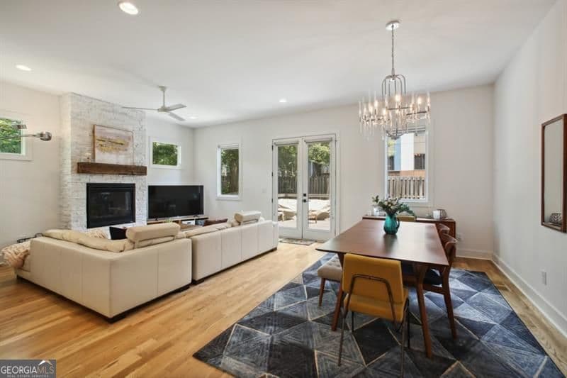 4 bedroom, 3 bathroom, 2,376 sq ft townhouse for rent at 129 Holiday Avenue UNIT #B, Atlanta, GA 30307 for $5,500 a month — photo 8