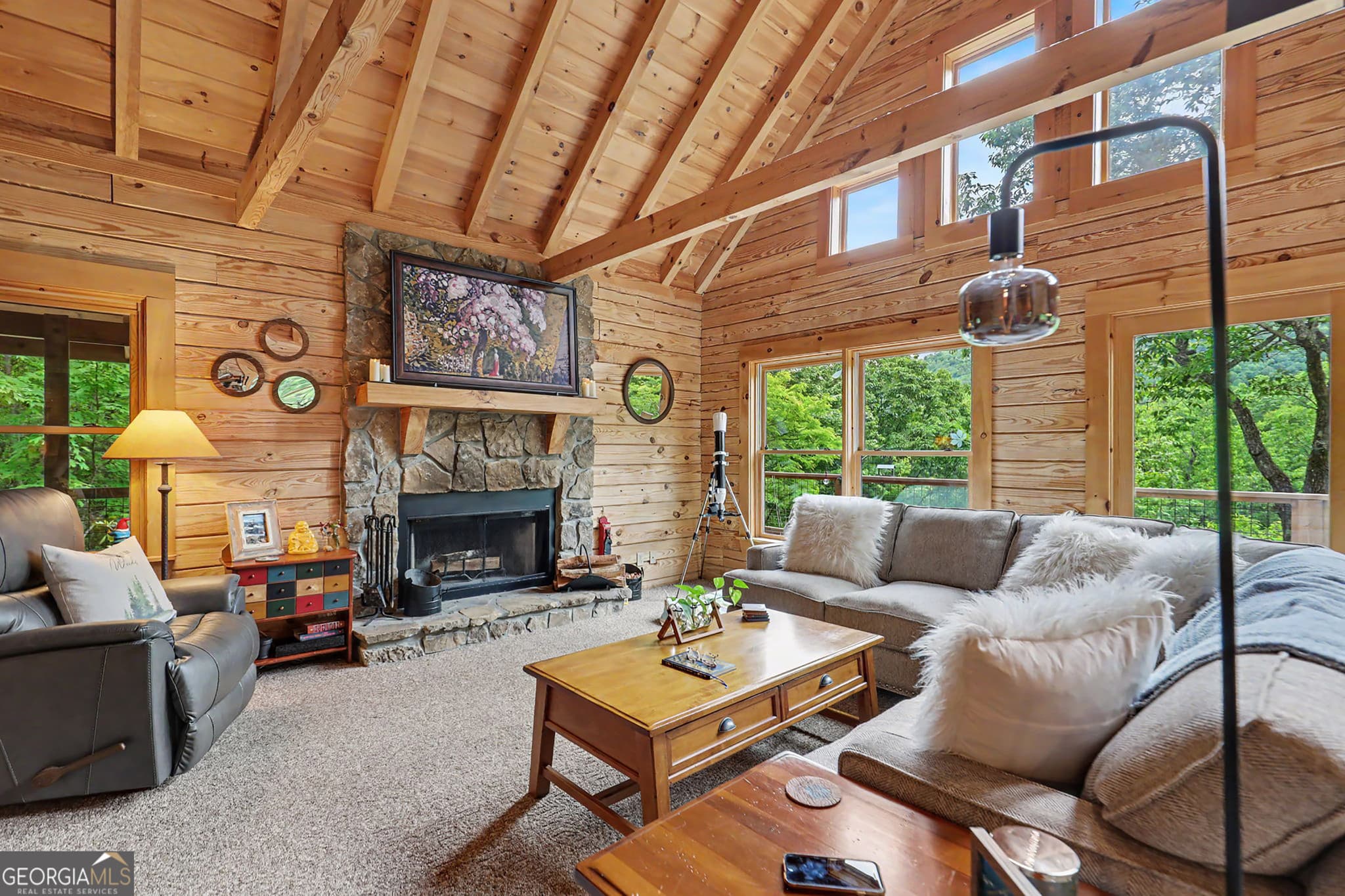3 bedroom, 3 bathroom, 2,448 sq ft cabin,single family residence for sale at 481 Top O Pinnacle Drive, Clayton, GA 30525 — photo 7