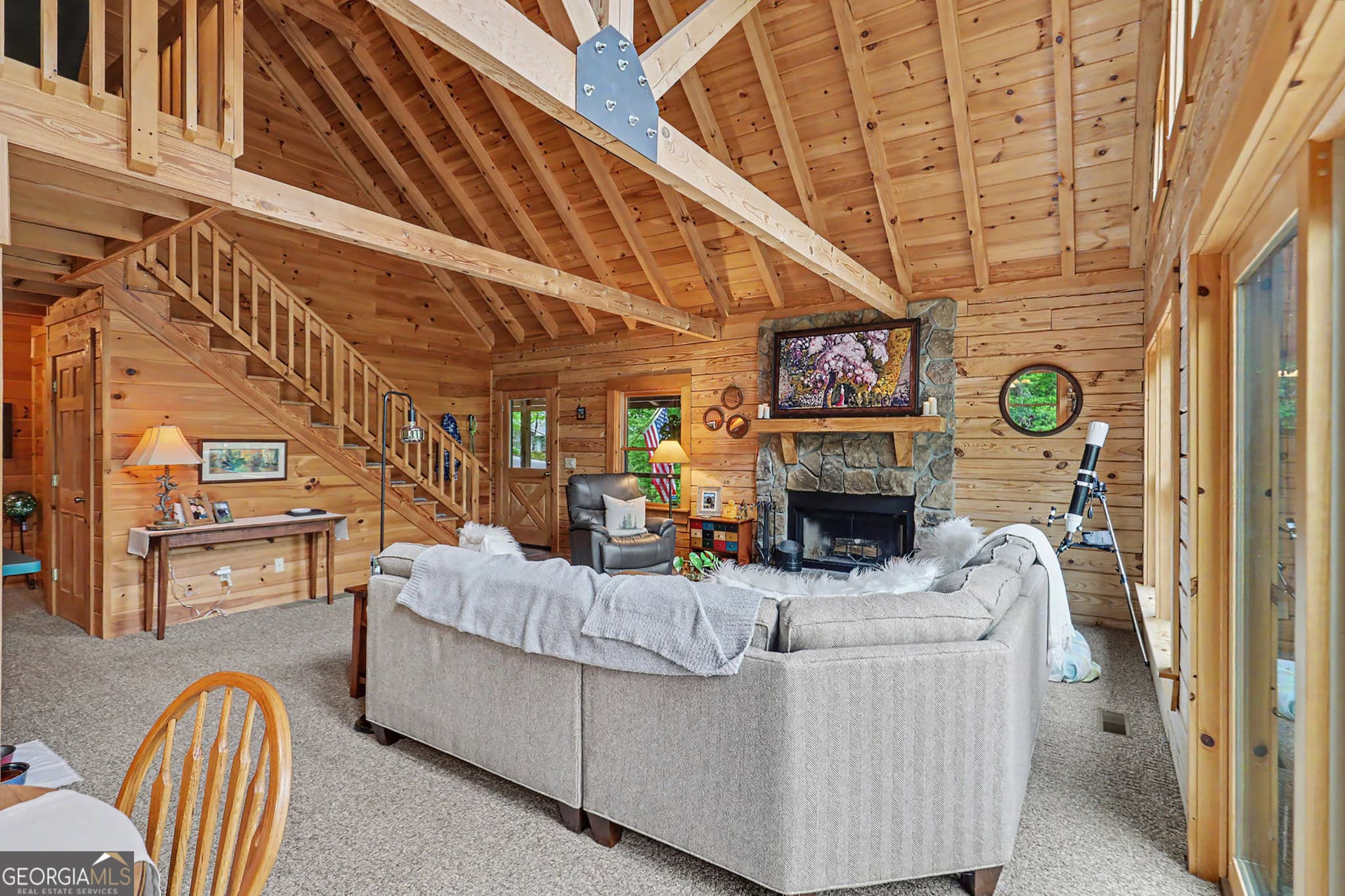 3 bedroom, 3 bathroom, 2,448 sq ft cabin,single family residence for sale at 481 Top O Pinnacle Drive, Clayton, GA 30525 — photo 9