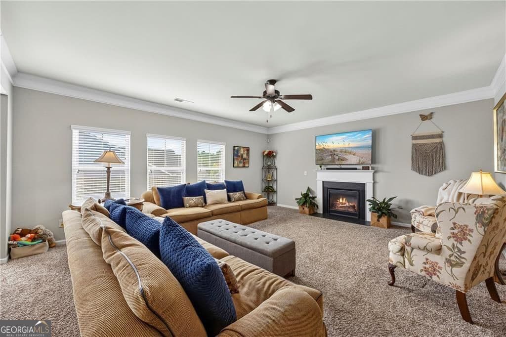 4 bedroom, 3 bathroom, 2,548 sq ft single family residence for sale at 120 Rainhill Station Drive, Dawsonville, GA 30534 — photo 3