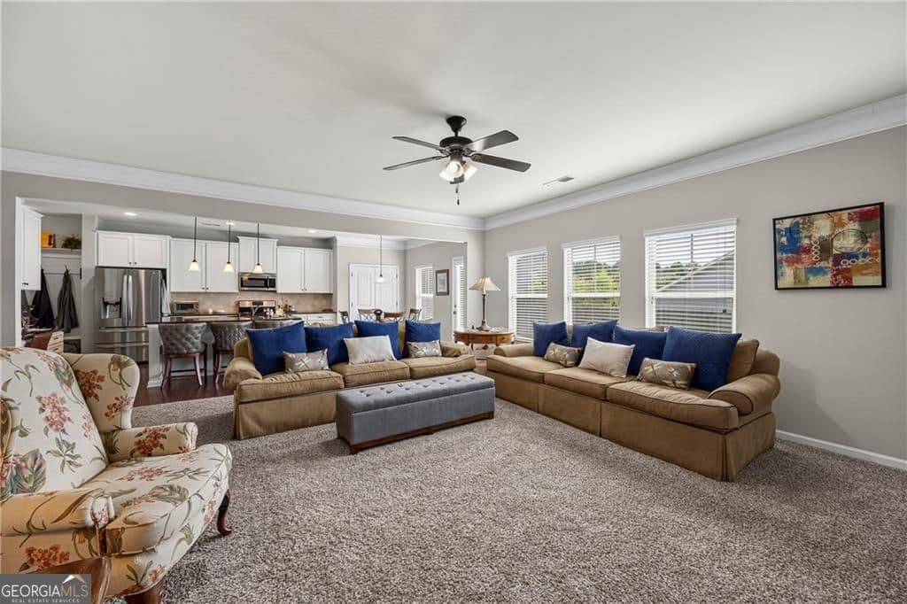 4 bedroom, 3 bathroom, 2,548 sq ft single family residence for sale at 120 Rainhill Station Drive, Dawsonville, GA 30534 — photo 4