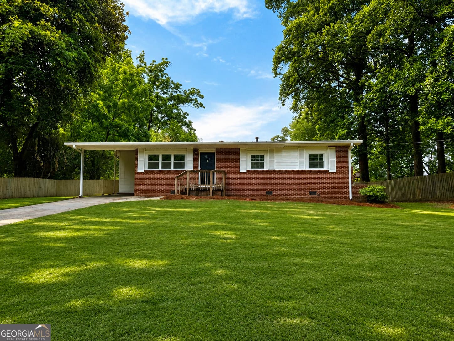 4 bedroom, 1.5 bathroom, 1,512 sq ft single family residence sold at 1212 Baker Lane, Marietta, GA 30062