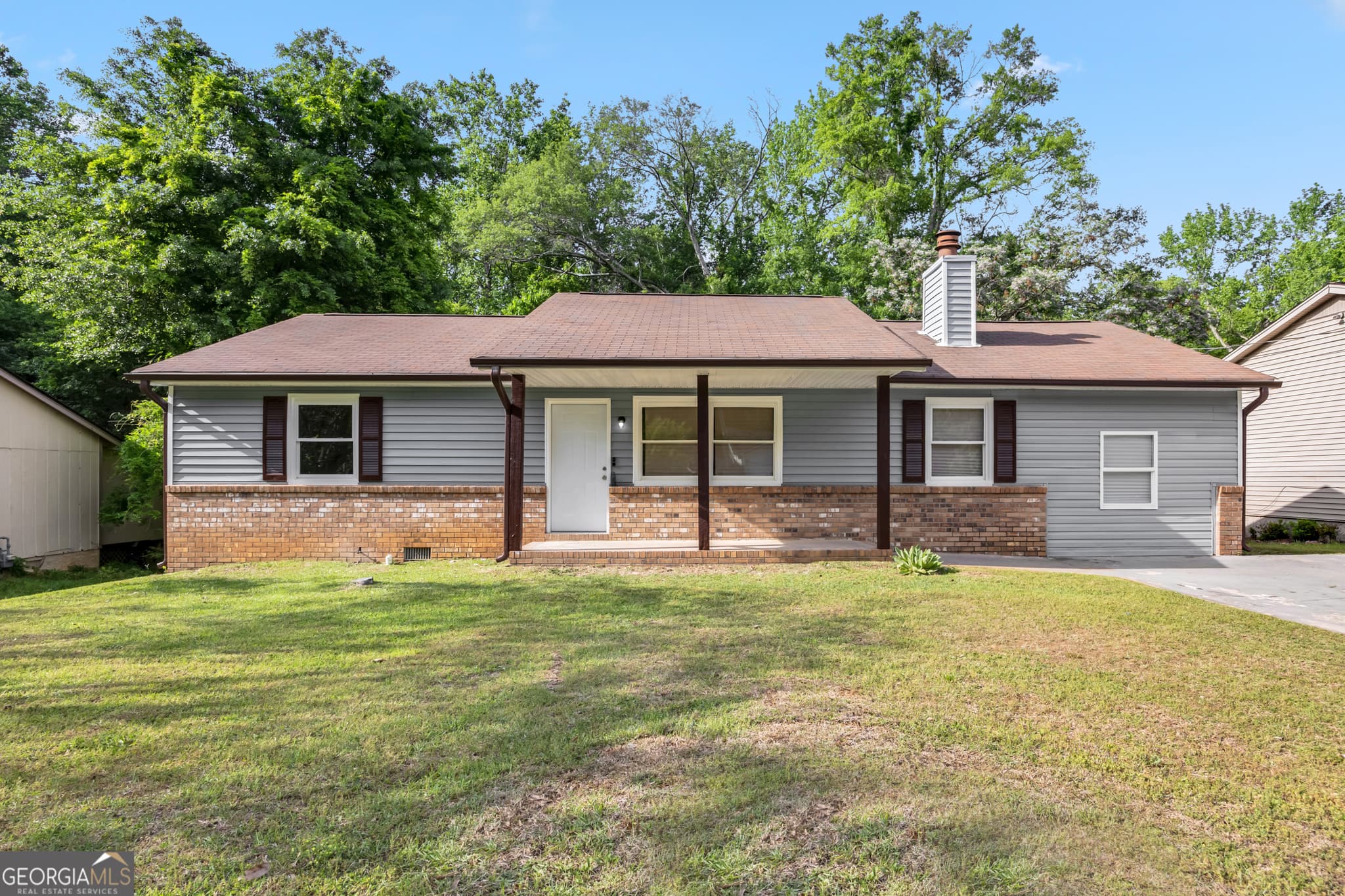 4 bedroom, 2 bathroom, 1,485 sq ft single family residence sold at 6801 Red Maple Drive, Rex, GA 30273