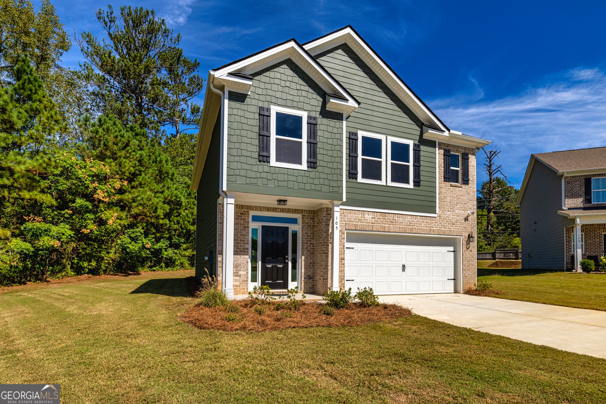 4 bedroom, 2.5 bathroom, 2,032 sq ft single family residence sold at 105 Hunts Mill Circle, Griffin, GA 30224
