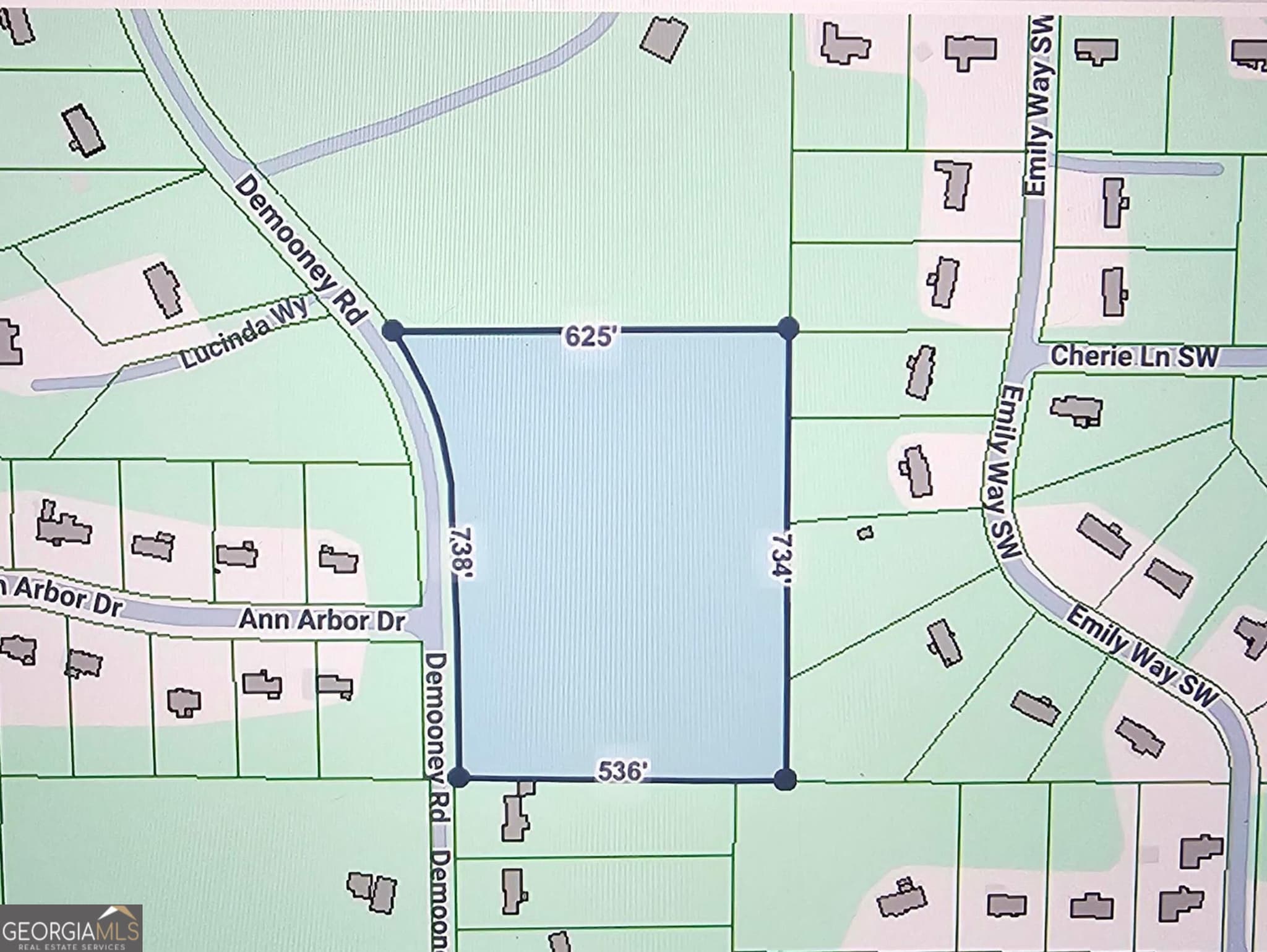 residential lot for sale at 3588 Demooney Road, South Fulton, GA 30349 — photo 2
