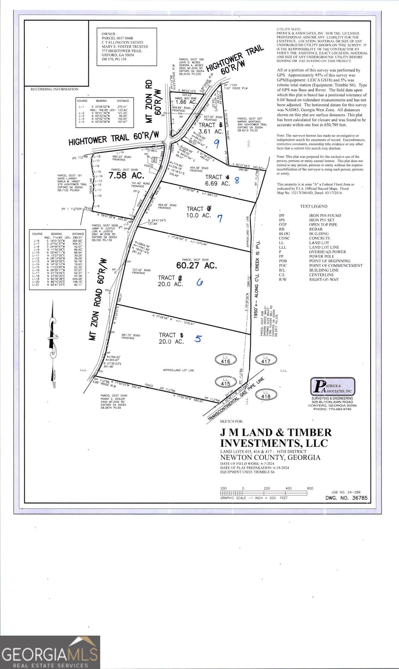estate lot for sale at 2538 Mount Zion, Oxford, GA 30054 — photo 5