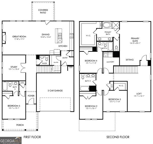 5 bedroom, 4.5 bathroom, 3,252 sq ft single family residence for sale at 2174 Martin Spring Bend, Lawrenceville, GA 30045 — photo 2