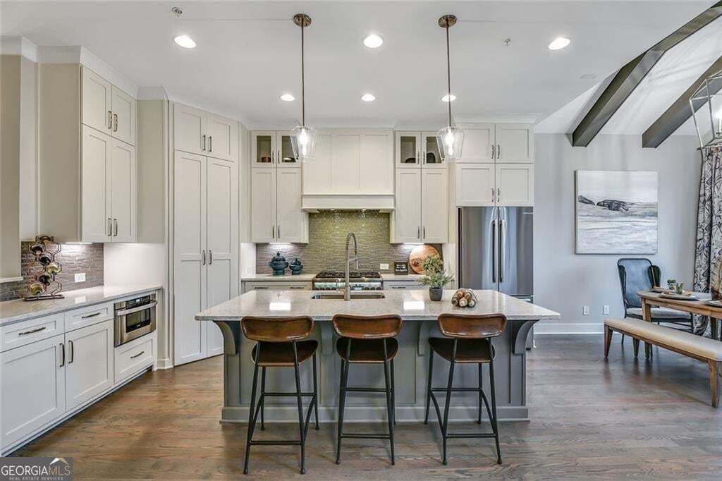 3 bedroom, 3.5 bathroom, 3,263 sq ft townhouse for sale at 61 Bourbon Street 7, Senoia, GA 30276 — photo 9