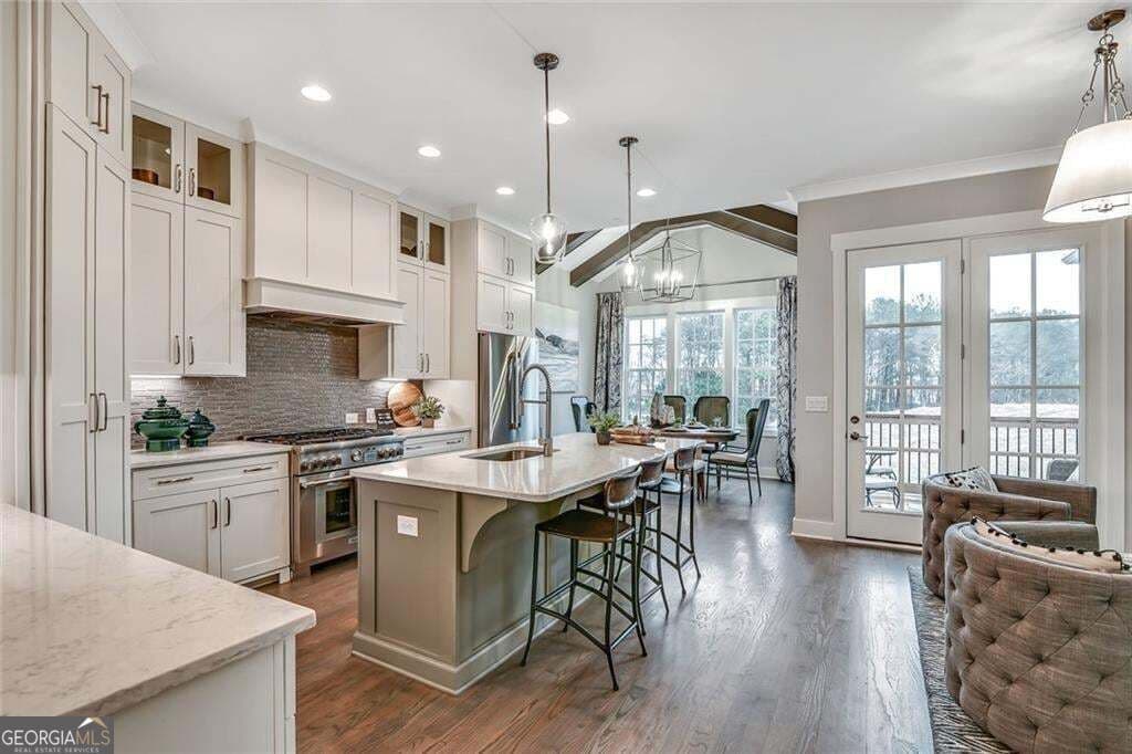 3 bedroom, 3.5 bathroom, 3,263 sq ft townhouse for sale at 61 Bourbon Street 7, Senoia, GA 30276 — photo 8