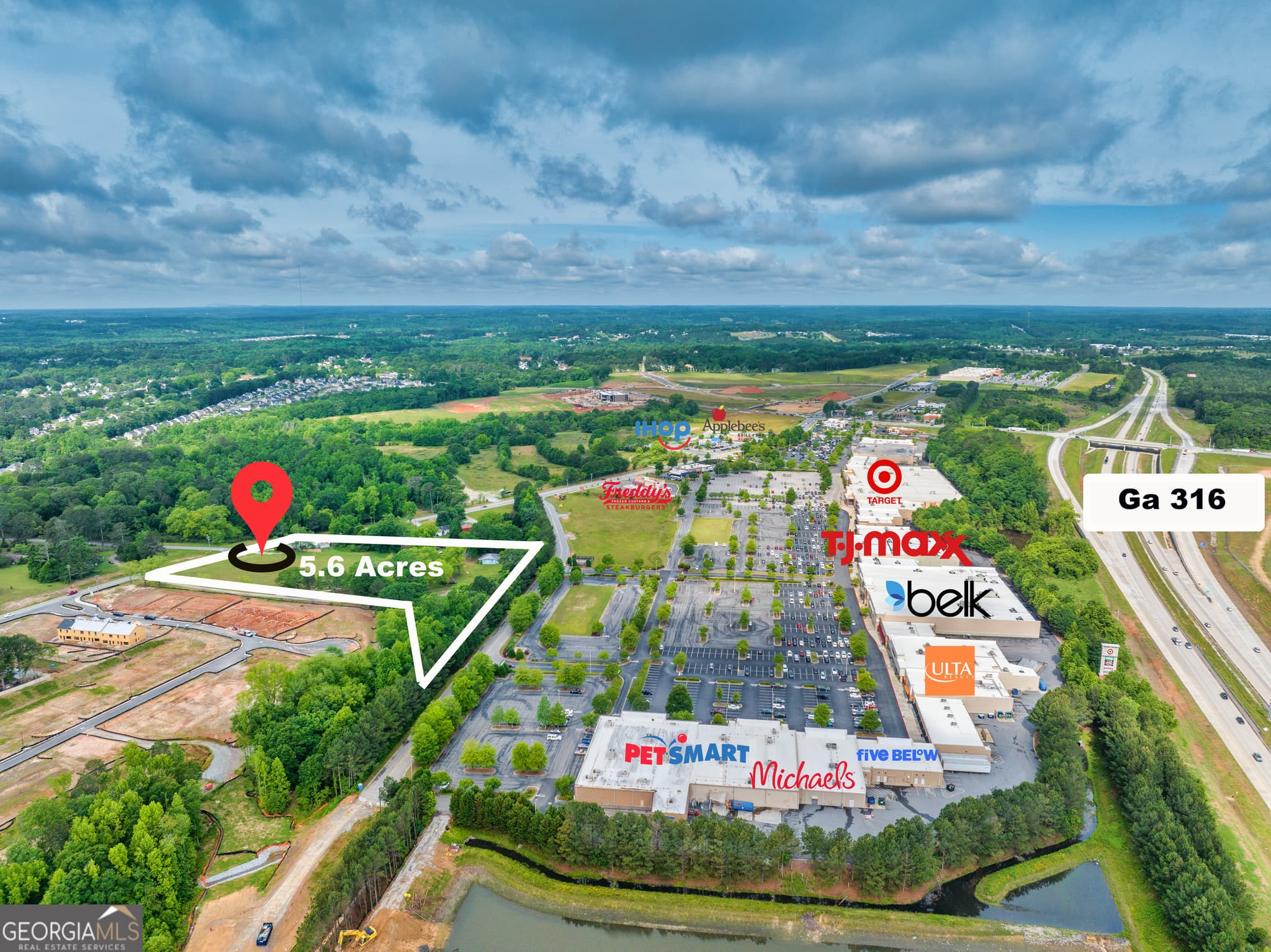 unimproved land for sale at 449 & 455 Carl Bethlehem Road, Bethlehem, GA 30620 — photo 2