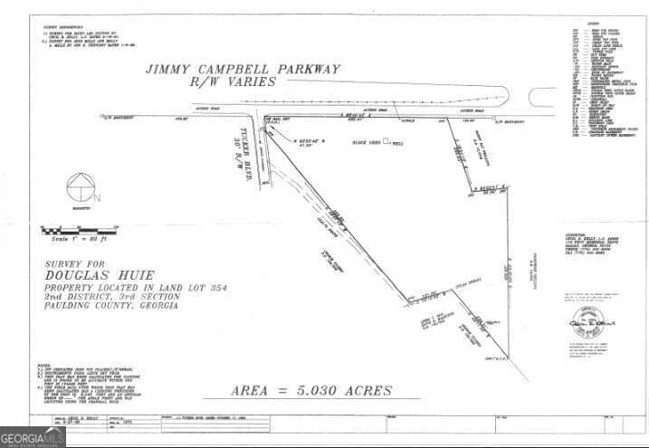 unimproved land for sale at 5 AC Bonnie Lane, Dallas, GA 30157 — photo 2