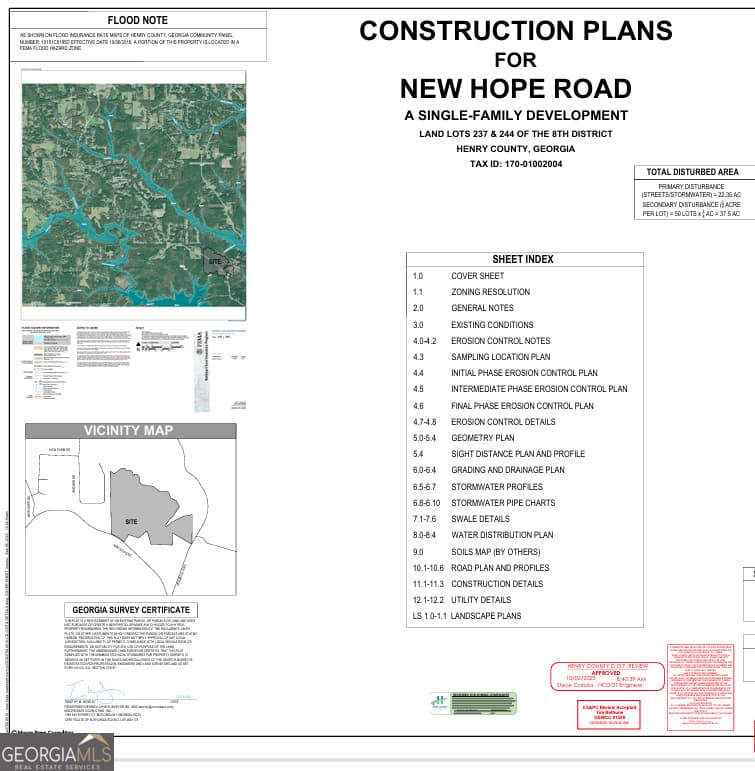 residential lot for sale at 0 New Hope Road, Locust Grove, GA 30248 — photo 3