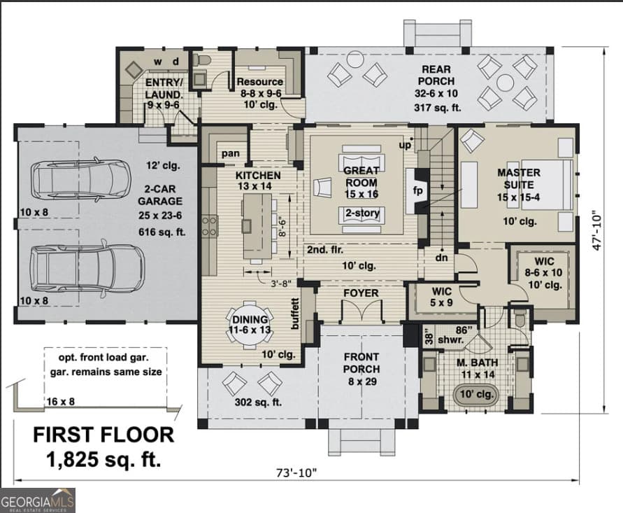 4 bedroom, 3.5 bathroom, 2,925 sq ft single family residence for sale at 00 LOT1 N. Helton Road, Winston, GA 30187 — photo 2
