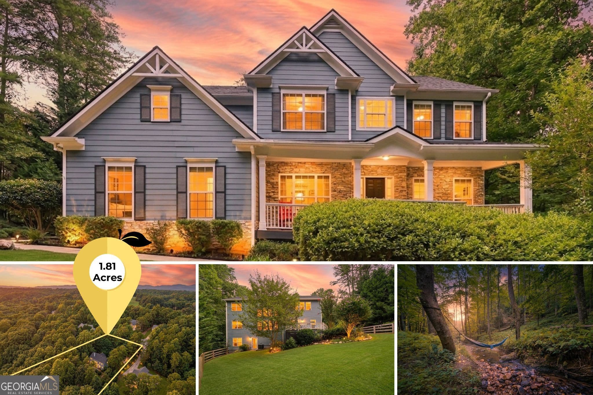 5 bedroom, 4 bathroom, 3,426 sq ft single family residence for sale at 418 Wild Turkey Trail, Dahlonega, GA 30533